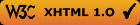 Valid XHTML 1.0 Transitional